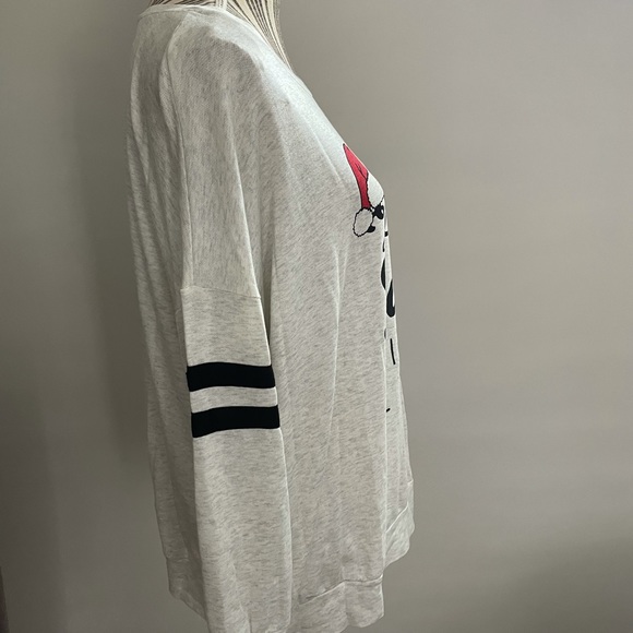 ❤️only 1x left❗️ Plus Size Santa Dog Holiday Top - Picture 10 of 11